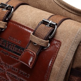 Men Canvas Multifunctional Casual Shoulder Bag Outdoor Travel Sports Crossbody Bags