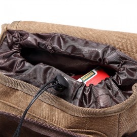 Men Canvas Multifunctional Casual Shoulder Bag Outdoor Travel Sports Crossbody Bags