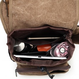 Men Canvas Multifunctional Casual Shoulder Bag Outdoor Travel Sports Crossbody Bags