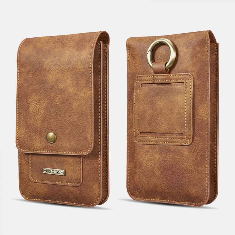 Men EDC 13 Card Case 6.5 Inch Phone Belt Bag