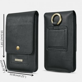 Men EDC 13 Card Case 6.5 Inch Phone Belt Bag