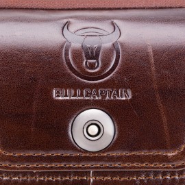 Men EDC Genuine Leather 5.5 Inch Phone Holder Waist Belt Bag