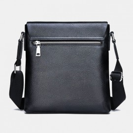 Men Genuine Leather Anti-theft Business Crossbody Bag Shoulder Bag