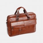 Men Genuine Leather Vintage Large Capacity Crossbody Bag Handbag