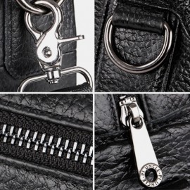 Men Genuine Leather Vintage Large Capacity Crossbody Bag Handbag