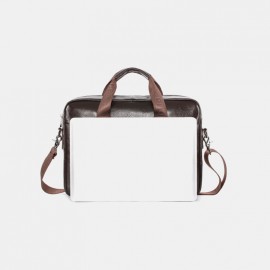 Men Genuine Leather Vintage Large Capacity Crossbody Bag Handbag