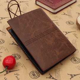 Men Genuine Leather Vintage Short Wallet Retro Casual Cash Cards Coins Purse