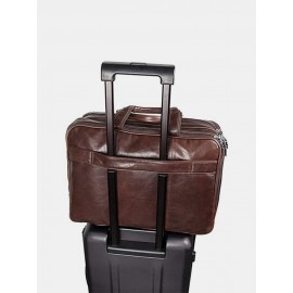 Men Multi-pocket Multifunction Splashproof 15.6 Inch Laptop Bags Briefcases Shoulder Bag Handbag
