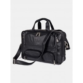 Men Multi-pocket Multifunction Splashproof 15.6 Inch Laptop Bags Briefcases Shoulder Bag Handbag