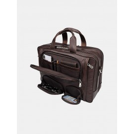 Men Multi-pocket Multifunction Splashproof 15.6 Inch Laptop Bags Briefcases Shoulder Bag Handbag