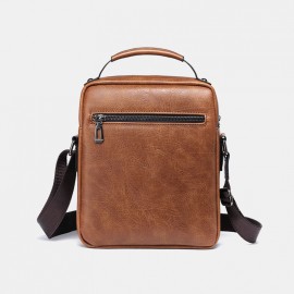 Men Multifunction Anti-theft Retro Crossbody Bag Shoulder Bag