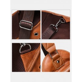 Men Multifunction Wear-resistant Waterproof Crossbody Bag Chest Bag Sling Bag