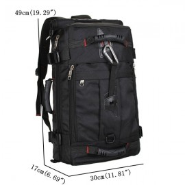 Men Multifunctional Multi-Carry Large Capacity Travel Multi-functional Single-shoulder Laptop Bag Backpack