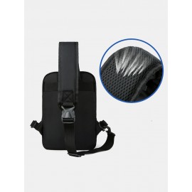 Men Nylon Large Capacity Waterproof Multi-Pocket Chest Bags Shoulder Bag Crossbody Bags