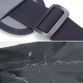 Men Nylon Waterproof Large Capacity Crossbody Bag Multi-function Business Computer Handbag
