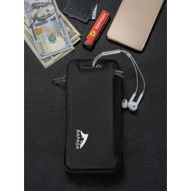 Men PU Leather Mini Multi-carry Crossbody Bag Shoulder Bag Phone Bag Waist Bag