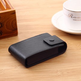 Men Plain Pure Color Multi-slot Card Holder Wallet