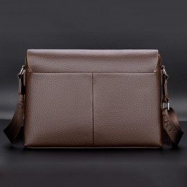 Men Simple Business Shoulder Bag Crossbody Bag