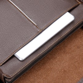 Men Simple Business Shoulder Bag Crossbody Bag