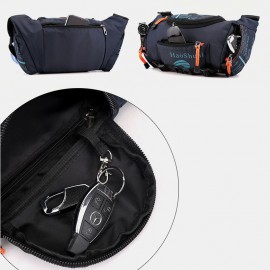 Men Sporty Headphone Plug Crossbody Bag