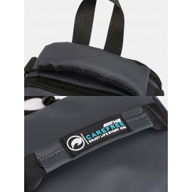 Men USB Charging Multi-carry Outdoor Waterproof Crossbody Bag Chest Bag Sling Bag