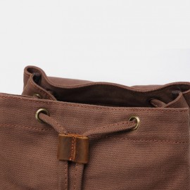 Men Vintage Waterproof Wear-resistant Outdoor Travel Backpack