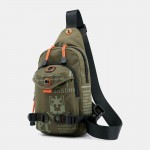 Men Waterproof Multifunctional Outdoor Chest Bag Crossbody Bag
