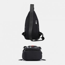 Men Waterproof Multifunctional Outdoor Chest Bag Crossbody Bag