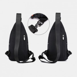 Men Waterproof Multifunctional Outdoor Chest Bag Crossbody Bag