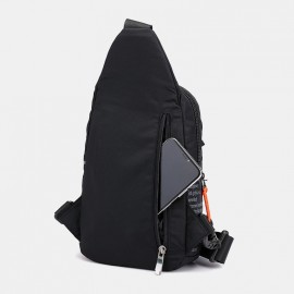 Men Waterproof Multifunctional Outdoor Chest Bag Crossbody Bag