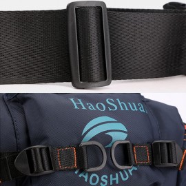 Men Waterproof Outdoor Headphone Plug Crossbody Bag Chest Bag Sling Bag