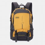 Men Waterproof Patchwork Bag Large Capacity Outdoor Backpack