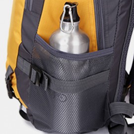 Men Waterproof Patchwork Bag Large Capacity Outdoor Backpack