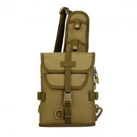 Men Women Outdoor Tactical Shoulder Bag Double Use Sports Hiking Multifunction Bag
