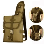 Men Women Outdoor Tactical Shoulder Bag Double Use Sports Hiking Multifunction Bag