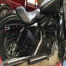 Motorcycle Saddlebags Saddle Bags Pouch For Harley Davidson Touring Cruiser