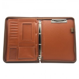 Multi-function Folder Zipper Briefcase Portable File Holder Handbag For Men