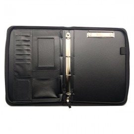 Multi-function Folder Zipper Briefcase Portable File Holder Handbag For Men