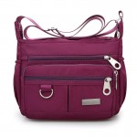 Multi-pockets Nylon Waterproof Light Weight Crossbody Bag Shoulder Bags For Women