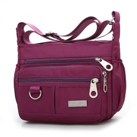 Multi-pockets Nylon Waterproof Light Weight Crossbody Bag Shoulder Bags For Women
