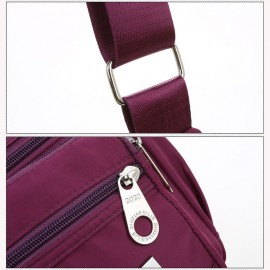 Multi-pockets Nylon Waterproof Light Weight Crossbody Bag Shoulder Bags For Women