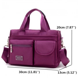Nylon Waterproof Crossbody Bag Women Messenger Bag Shoulder Bag