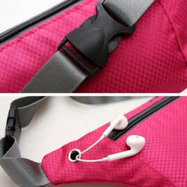 Outdoor Running Waist Bags Hiking Belt Phone Bags Sports Zipper Gym Bags Anti-theft Coin Bags