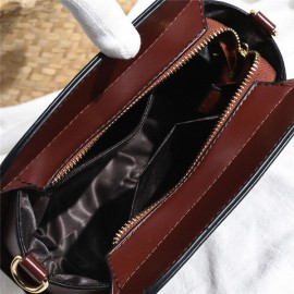 PU Leather Solid Crossbody Bag Casual Shoulder Bag For Women