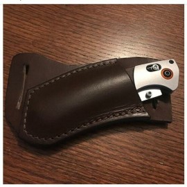 Pancake Style Trapper Multitool Men Belt Sheath