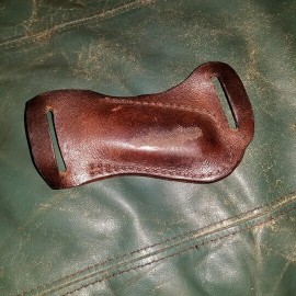 Pancake Style Trapper Multitool Men Belt Sheath