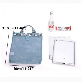 Portable Mesh Beach Storage Bag Light Travel Wash Bags