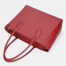 QUEENIE Casual Shopping Multifunction Handbag Ripple Shoulder Bag