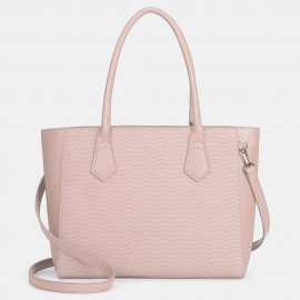 QUEENIE Casual Shopping Multifunction Handbag Ripple Shoulder Bag