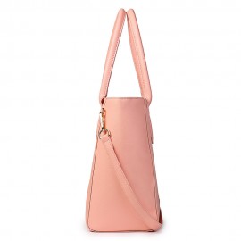QUEENIE Women Casual Shopping Multifunction Handbag Solid Shoulder Bag